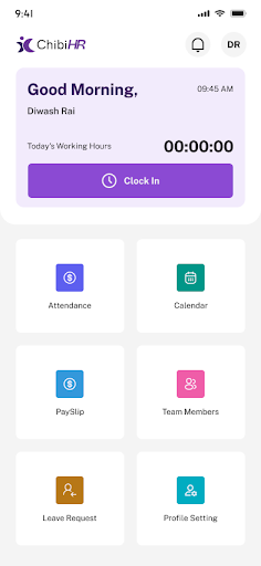Android application ChibiHR screenshort