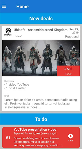 Android application WizApp screenshort