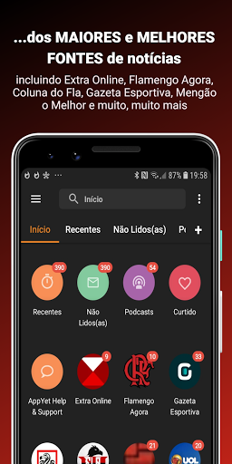 Flamengo Hoje Screenshot 3 - AppWisp.com