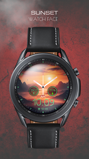5W010 Sunset Analog Digital Screen 2