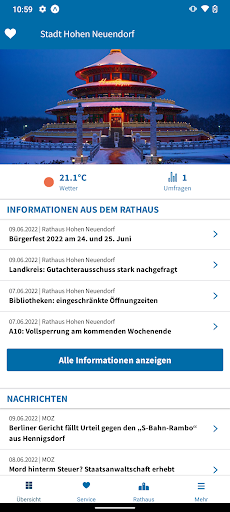 Stadt Hohen Neuendorf Screen 2