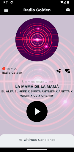Android application Radio Golden screenshort