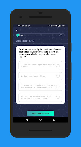 Simulado Scrum Master Screen 2