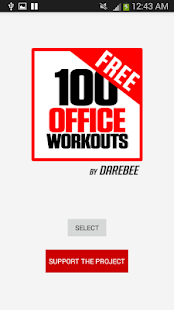 100 Office Workouts Capture d'écran