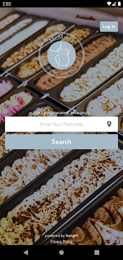 Android application McMoos screenshort