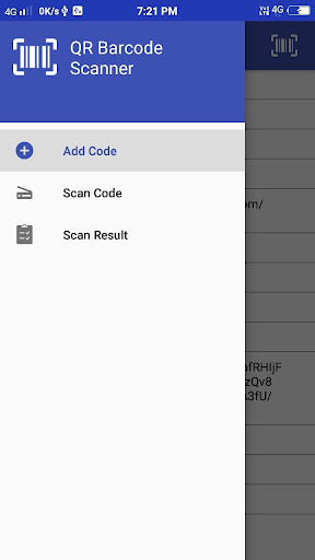 Advance QR & Barcode Scanner Screen 3