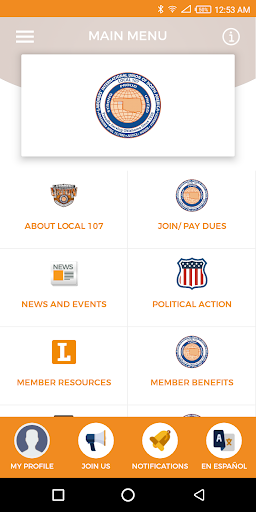 Laborers Local 107 Screen 3
