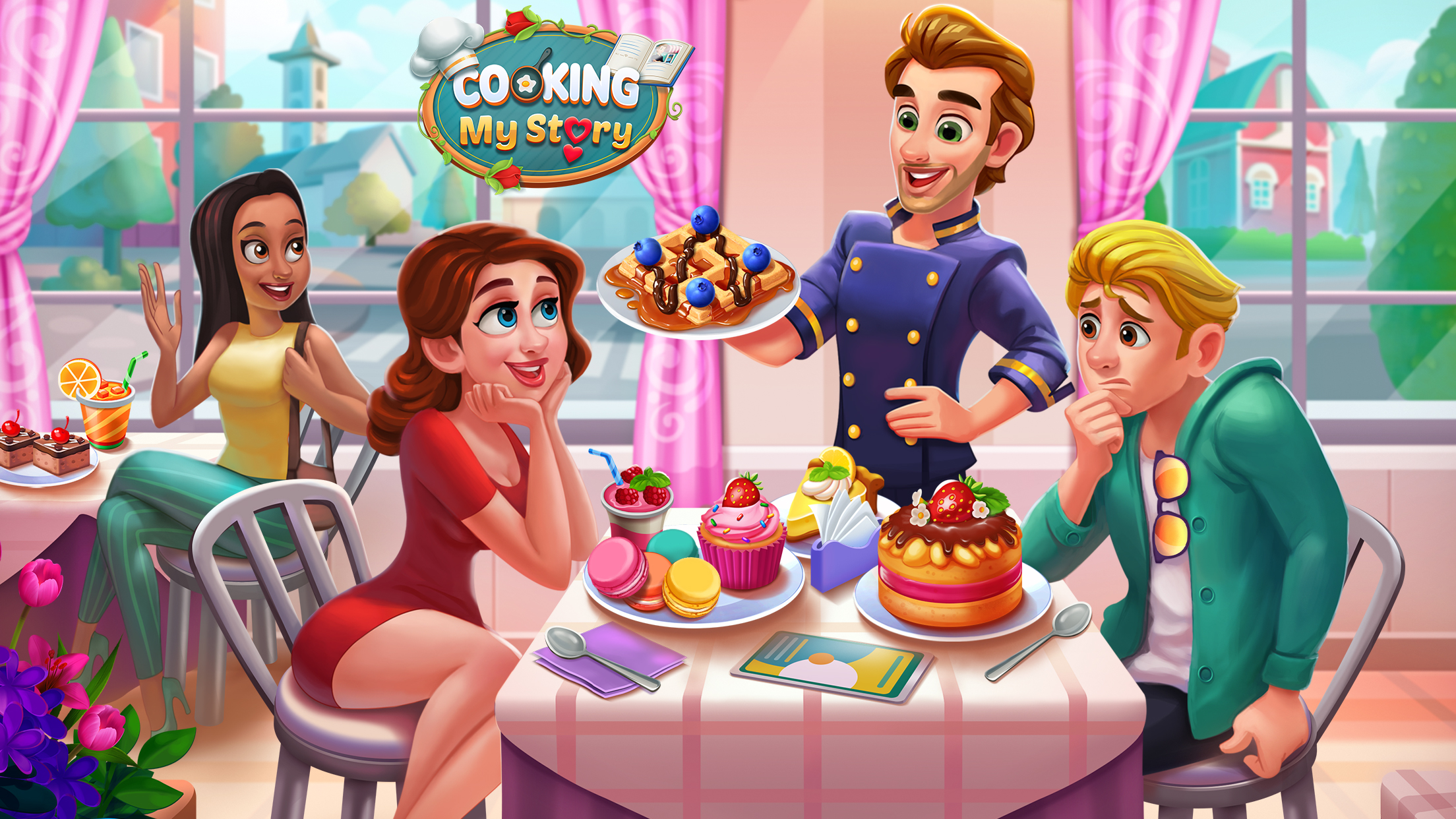Play game story. My Cooking игра. Cooking stories игра. Еда в играх. Игра Cooking Diary на ПК.