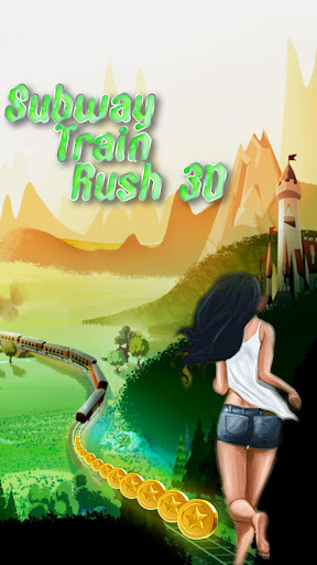 Android application Subway Train Rush 3D screenshort