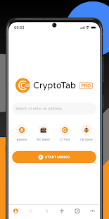 CryptoTab Browser Pro Level Bildschirmfoto