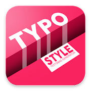  Typo Style - Add text on Pictures, cool fonts 