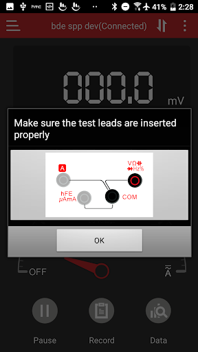 Android application Mastech screenshort