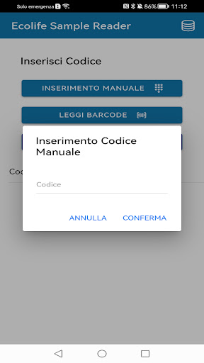 Ecolife Sample Reader Screen 2