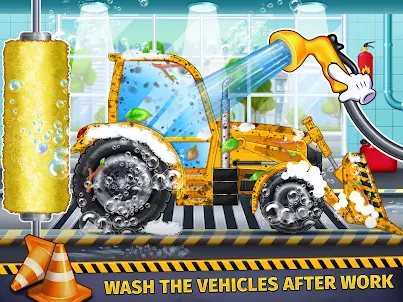 Build house - Truck wash games