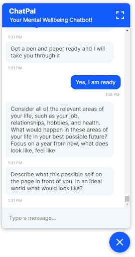 ChatPal - Your Positive Psychology ChatBot
