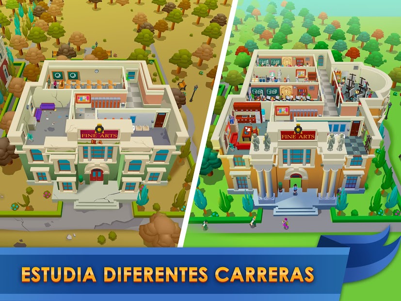 Screenshot 9 University Empire Tycoon －Idle android