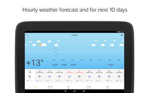 Скачать игру Yandex.Weather для Android бесплатно