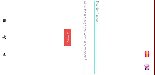 Android application Notify screenshort