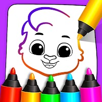 Игры для рисования: детские рисунки и раскраски