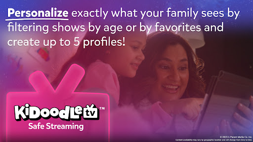 Screenshot of Kidoodle.TV: Movies, TV, Fun!