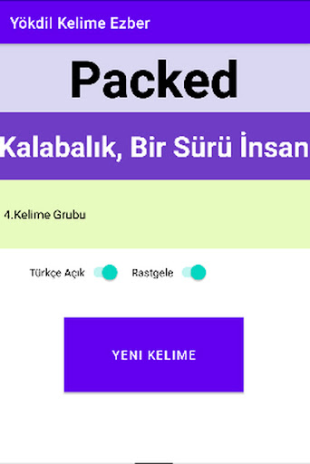 YDS YÖKDİL KELİME EZBER