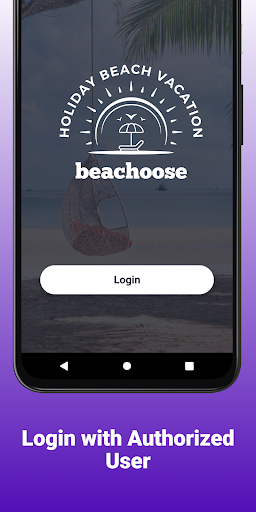 Android application Beachoose Manage screenshort