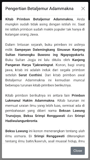 Betaljemur Hitung Pasaran