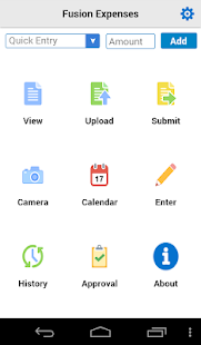 Aperçu de l'application
