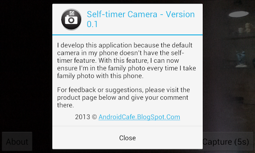 Self-timer Camera Screen 2
