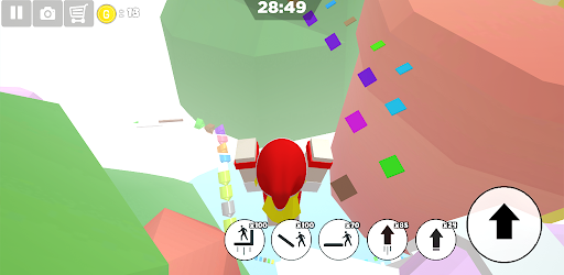 Christmas parkour sweet girl Screen 3