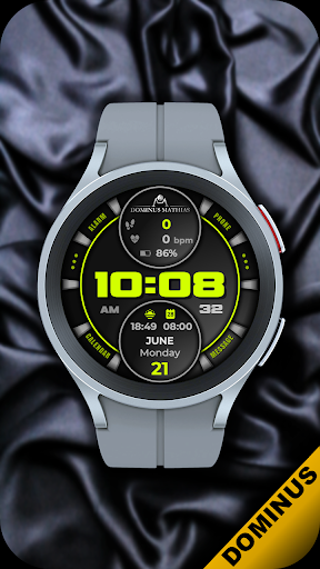 DM | 019 Digital Watch Face Screen 2