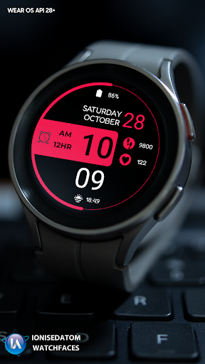 Android application IA97 Digital Watchface screenshort