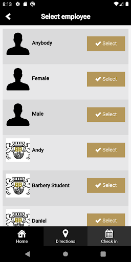 Android application Barber Boys screenshort