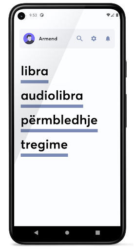 Android application kanah.al screenshort