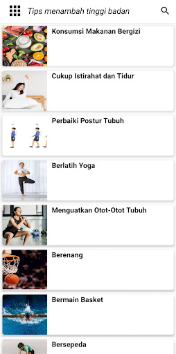 Tips menambah tinggi badan