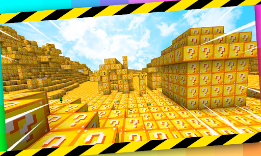 Android application Lucky Block Mod for Minecraft screenshort