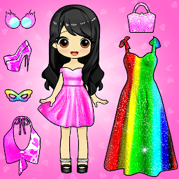 Icoonafbeelding voor Chibi Avatar Doll DressUp Game