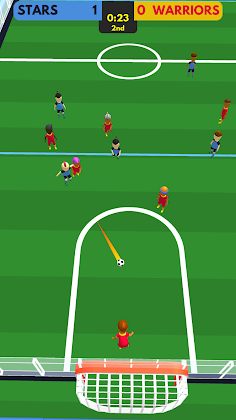 Retro Indoor Soccer Game 3D - Screenshot 1