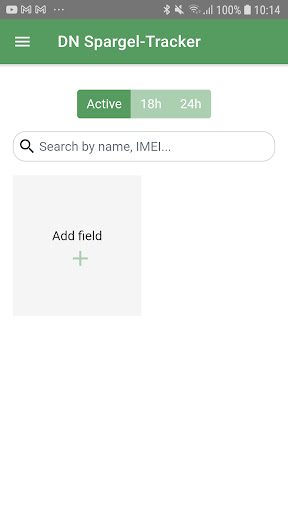 Android application DN Spargel-Tracker screenshort