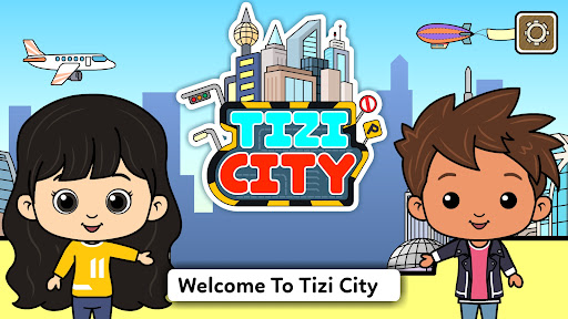 Android application My Tizi City - Town Life Games screenshort