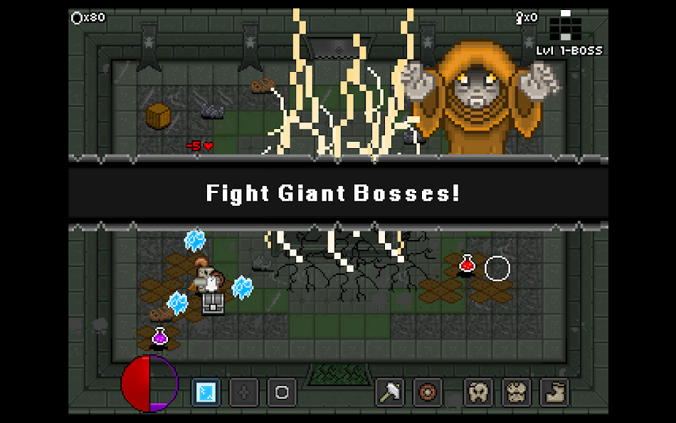 #3. bit Dungeon (Android) Podle: Kinto Games LLC