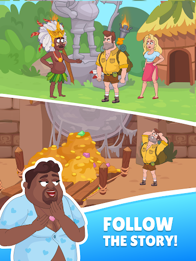 Screenshot Andy Volcano: Tile Match Story