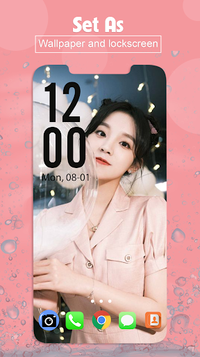 Android application Kpop Lovers (G)I-DLE Wallpaper screenshort