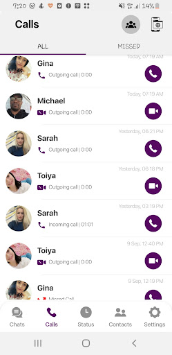 Android application ClueGate screenshort