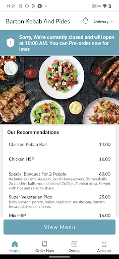 Barton Kebab And Pides Screen 2