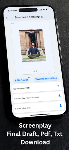 Screenshot of Studiovity - Film Screenplay
