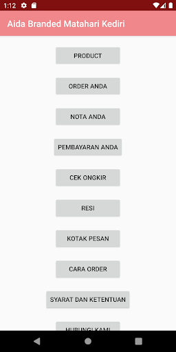 Aida Branded Matahari Kediri Screen 2