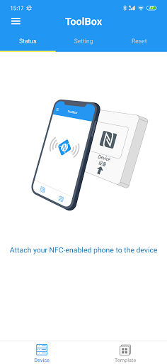 Android application Milesight Toolbox screenshort