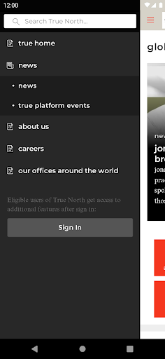 True North by True Platform Screen 2