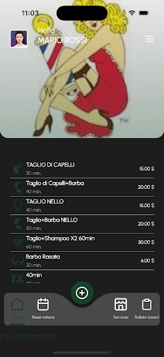 PETRUCCI barber salon Screenshot 2 - AppWisp.com